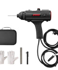 Portable 110V IGBT Inverter Stick Welder With Hot Start And Anti Stick, 20 To 120 Amp Handheld ARC Welder Gun, gloves, case, rods