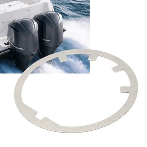 Rock Solid Heavy Duty Lock Tab Claw Washer For V6 2.6 Liter Outboard Motors Rustproof Steel Knockout Upgrade Secure Your Weekend Warrior Crankshaft Nut Fastener No Sweat Guaranteed