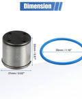 Beefed-Up Fuel Pump Cam Follower For Audi A3 A4 TT 2.0T FSI and VW Golf GTI Jetta Passat with dimensions and O-ring