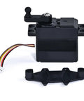 Beefy 5-Wire Steering Servo 25-ZJ04 LG-ZJ04 with wiring and mounting bracket for 1/10 RC 4WD monster truck applications