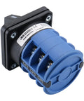 LW28-32 D303.3 Rotary Cam Changeover Switch 3 Phase 660V 32A 12 Terminals Panel Mount, three-position view