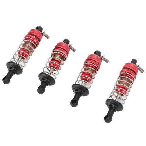 Beefed Up Hydraulic RC Shock Absorbers Front And Rear 53mm 59mm Aluminum Alloy Damper Red Suspension Upgrade For UD1601 UD1602 SG1603 SG1604