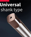 Close-up of 18mm Hand Reamer H8 Straight Slot Reamer For Metal Precision Metric Reaming Drill Bit showing universal shank type