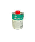 Can of Molykote P-74 Paste with red cap and label visible, designed for use in metal assembly and fittings.