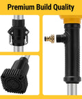 Brushless Stick Water Transfer Pump Compatible With 20V Battery Cordless Submersible Utility Pump For Pool Garden And Pond 720 GPH Flow Rate Lightweight Handheld Design Battery And Charger Not Included No Brainer DIY Water Transfer close-up showing components and premium build quality