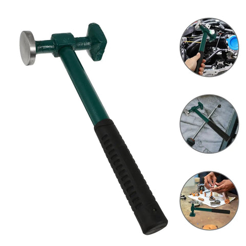 Heavy Duty 12 Inch Planishing Hammer For Auto Body Dings And Sheet Metal Straightening Lets You Smooth Wrinkles On The Fly With An Ergonomic Grip That Makes Knocking Out Stubborn Damage Feel Like A Breeze Every Single Time