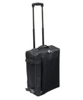 20 Inch Folding Carry On Suitcase Collapsible And Packable Luggage With Locking Telescoping Handle And Inline Recess Skate Wheels And Exterior Zip Pocket For Easy Travel.
