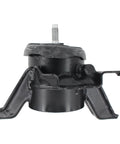 Heavy Duty Right Side Engine Motor Mount Plug And Play Bolt On Swap For Kia Optima 2016 To 2020 And Hyundai Sonata 2015 To 2019, black.