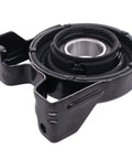 Crush Drivetrain Shake Fast With This Heavy Duty Driveshaft Center Support Bearing And Mount Boot Kit Replacement For Volkswagen Touareg Porsche Cayenne Suv 2003 To 2010, close-up view of black support bearing with metal insert.