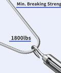Close-up of 600 Foot Deck Railing Cable Kit One Eighth Inch Diameter Stainless Steel T316 7x7 Wire with turnbuckle showing 1800lbs strength.