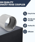 5.9 Inch Portable Air Conditioner Hose Extension Coupler, Universal Exhaust Hose Connector on tabletop