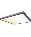 2x2 Ft Surface Mount Ceiling Light Panel Flush Mount Slim Edge Lit Fixture, Triac Dimmable With 3CCT Adjustable Color Temperature 3000K/4000K/5000K
