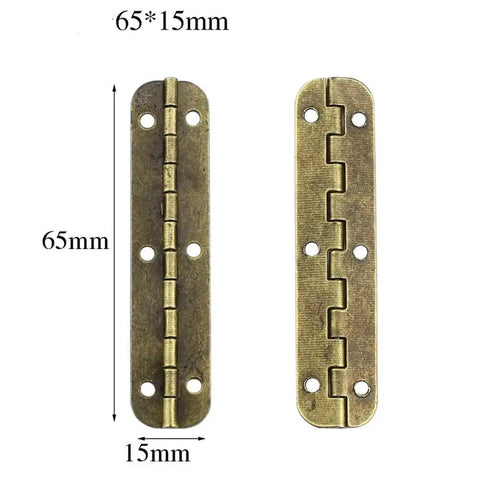 Ten Pack Long Oval Cabinet Hinges Bronze Finish Dead Simple Install Tough As Nails Heavy Duty Hardware For Vintage Wooden Boxes Jewelry Drawers And Residential Doors