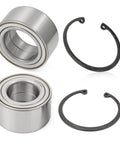 Rear Wheel Bearings With Ring Clip For Polaris ACE Ranger RZR UTV 400 500 570 800 900 1000 Premium OEM Replacement full set view showing parts.