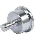 Beefed Up Heavy Duty Roller Ball Transfer Bearing Caster with M20 screw, steel and carbon steel, close-up