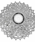 105 5700 10 Speed Road Cassette 11 25 Teeth Silver With Hyper Glide Sprockets And Close Ratio Gearing For Precise Shifts And Efficient Cadence