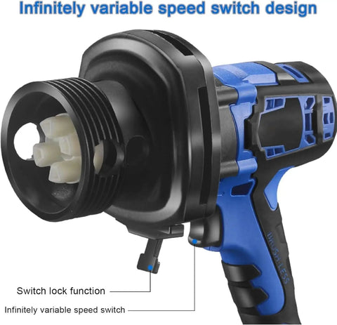 Top Notch Cordless Electric Oil Drum Pump With 92Cm Aluminum Tube. Powerful Brushless Motor Moves Viscous Fluids Fast. Ideal For Machinery Maintenance And Food Processing Liquid Transfer. Reliable Power Without Cords For Easy On The Go Work Anywhere You