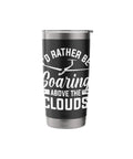 Insulated Stainless Steel Tumbler For Sailplane Pilot And Glider Enthusiast Aviation Lover Gift For Soaring Flight Fans Hot Or Cold Beverage Cup