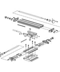 Detailed illustration of 6350 Size Mini Multifunction Milling Work Table For Bench Drill Press With Adjustable X Y Cross Table components