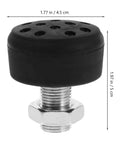 Adjustable Rubber Roller Skate Toe Stops For Quad Skates With Enhanced Braking Power And Stability Double Row Design Brake Blocks
