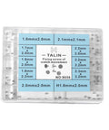 Pro Grade Watch Movement Securing Screw Kit With 10 Size Assortment For NH35 2836 2824 2 8200 Movements in storage box