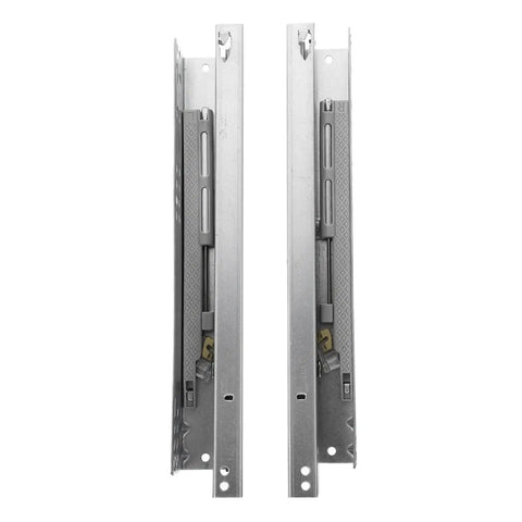 Two Pack Heavy Duty Bottom Mounted Drawer Slide Rails With Sleek Concealed Design For Super Smooth Quiet Glides Full Extension Metal Tracks Perfect For Kitchen Cabinets Dresser Desk Or Office Level Up Your Storage Game With Absolute Zero Hassle, metal drawer slides