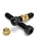 Heat Insert Nut Kit 50 Pieces M2 To M6 Brass Knurled Hex Socket Threaded Inserts For 3D Printing And DIY Projects Predrill Holes With Easy Hot Melt Installation, brass inserts