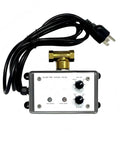 Top Shelf Electric Air Compressor Tank Drain Valve Designed To Kick Rust And Gunk Out Of Receivers With Timer Control. 1/4 NPT setup.