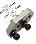 Adapter Bracket Kit 1 Set Easy Install For Durkopp Adler 267 268 269 And Consew 206RB5 Industrial Sewing Machine diagram with screws