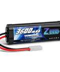7.2V NiMH 3600mAh RC Battery with Tamiya Connector for RC Cars and Trucks, High Power for Associated, HPI, Losi, Kyosho, and Racing Hobby Enthusiasts Now