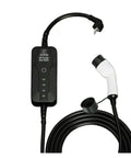 Portable EV Charger 3.5KW EVSE With 16A Adjustable Current Type 2 IEC62196-2 Plug And 10 Meter Cable, compact design with charging display.