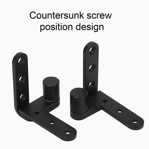 Heavy Duty Stainless Steel Door Hinge Kit for Cabinets Cafes Gates and Fences, 130 Lbs Capacity, 270 Degree Pivot, flush mount design