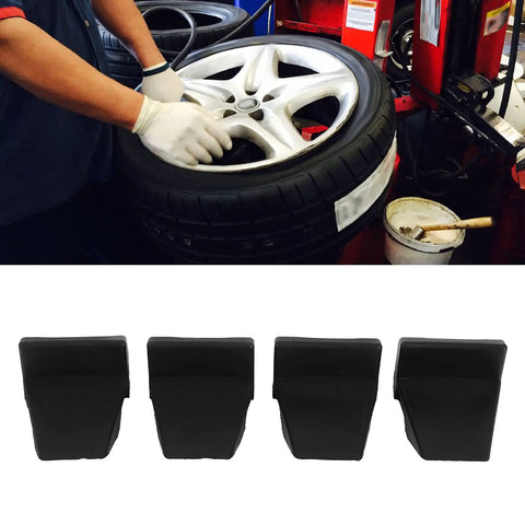 70mm Tire Changer Rim Clamp Jaw Covers Set Of 4 Protect Wheels from scratches during tire service with heavy duty protectors