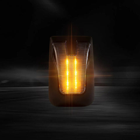 LED Side Marker Lights For Volvo VNL Trucks 2018 2019 2020 2021 2022 2023 12V Waterproof DOT Approved 2 Pack glowing in dark