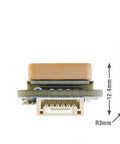 Front, side, and back view of Dope 20x20mm Drone GPS Module With QMC5883L Compass For Precise Heading And Orientation Part M10Q 5883