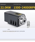 Heavy Duty Automatic Tool Changer Electric Spindle Motor For Cnc Milling And Engraving Metal Mold Processing powered by a reliable fan cooling system with 22 kilowatts of straight fire torque built like a tank.