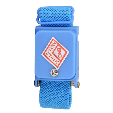 Blue Electrostatic ESD Wrist Strap Cordless Grounding Band For Electronics Assembly And Safe Static Discharge Anti Static Bracelet