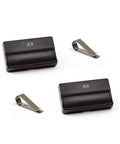 2 Pack Remote For LiftMaster 371LM And Chamberlain 950CD Garage Door Opener with visor clips, black, 2005-2013