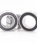 Bike Pivot Bearing Kit 15x26x7mm 4 Pack for Bicycle Frame Repairs Full Ball Bearings 2RS RS Precision Fit Compatible With FSA MegaExo V3 Cranks Built To Last For Tough Offroad And Daily Rides, 2RS sealed steel bearings