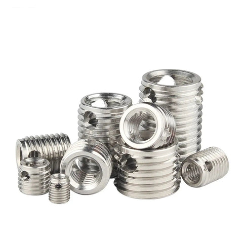 Heavy Duty Self Tapping Thread Repair Inserts Galvanized And Stainless Steel M3 To M16 assorted sizes in kit form