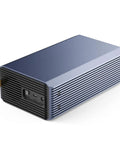 Back view of Top Rack Dual Sata Hard Drive Enclosure With Raid Disk Array And Quiet Cooling Fan USB3.0, showing ports.