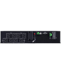 Rear view of High-Density Smart App Online Sinewave UPS System With Double Conversion 1000VA 1000W 8 NEMA 5-15R Outlets 2U Rack/Tower
