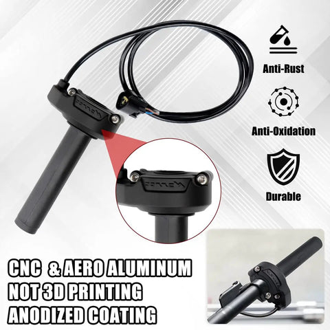 OEM Electronic Throttle Grips For Sur Ron LBX And Segway X160 X260 Dope Upgrade With High Precision Surron Throttle Grip With Cable Motorbike Accelerator Replacement For Faster Response And Smoother Throttle Control