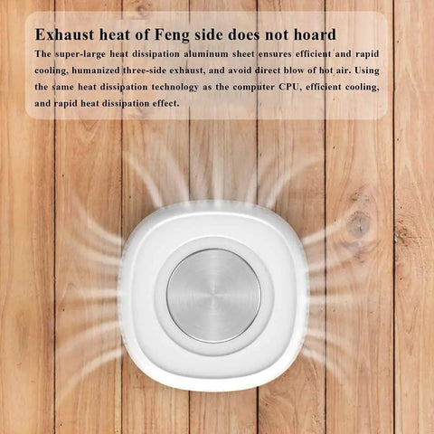 Desk Side Electric Cup Warmer And Cooler Fast Freeze Tech With Auto Shut Off waterproof build on wooden surface.