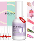 Dip Powder Base With Vitamin E And Castor Oil Ultra Adhesive Formula For Nourishing Nail Foundation And Refill Set Hema Free