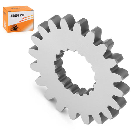 Close-up of Honda Water Pump Drive Gear Replacement For CR80R CR85R 1984 2007 19233 GC4 730 with packaging