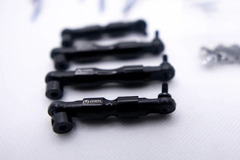 Full Sway Bar Set Black For 1/10 Scale RC Slash Rustler Stampede Off Road Upgrade Pro Grade Durable Suspension Accessories
