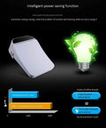 Heavy Duty Smart Bidet Toilet Seat With Stainless Steel Nozzle Smooth Operator showing intelligent energy-saving feature and design.