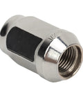 Upgrade Your Ride With These 16 Pc Chrome Lug Nuts For G1 Golf Carts, Perfect Fitment For Ezgo And Club Car Tires To Securely Fasten Wheels And Keep It Looking Fresh For Years. Chrome 1/2-20 steel lug nut close-up