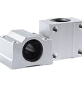 Solid 4 Pack Of 12mm Linear Ball Bearing Blocks Compatible With SC12UU SCS12UU And LM12UU Shafts, metal blocks